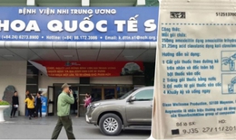BV Nhi Trung ương nói gì về sự cố phát thuốc quá hạn cho bệnh nhân?