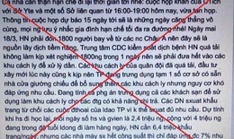 Xử lý 2 người tung tin Hà Nội "vỡ trận" chống dịch COVID-19