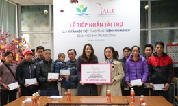 Quỹ Vì tầm vóc Việt mang Tết cho bệnh nhi nghèo
