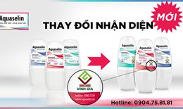 Thông báo:V/v thay đổi nhận diện mới của sản phẩm Aquaselin
