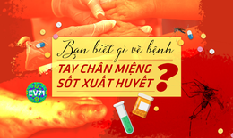 Nhận biết và phân biệt sớm bệnh sốt xuất huyết - tay chân miệng