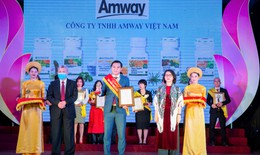 Amway Việt Nam lần thứ 8 nhận giải “Sản phẩm vàng vì sức khỏe cộng đồng”