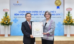 Bệnh viện đầu ti&#234;n ở Việt Nam 2 lần nhận chứng chỉ chất lượng quốc tế