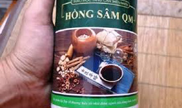 Vi phạm về sản xuất buôn bán trà tăng cân, giảm cân, công ty Hồng Sâm QM bị xử phạt hơn 50 triệu