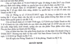 Sản phẩm thực phẩm Pure Vina Noni Ball kh&#244;ng đạt chuẩn bị Thanh tra Bộ Y tế thu hồi