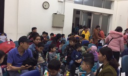 Gần 1.500 trẻ ở Bắc Ninh về H&#224; Nội x&#233;t nghiệm: Đ&#227; c&#243; 124 trẻ Bắc Ninh nhiễm s&#225;n lợn