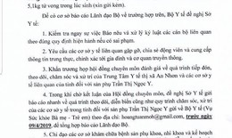 Bộ Y tế đề nghị khẩn trương xác minh trường hợp tử vong thai nhi 5,1 kg tại Bình Định