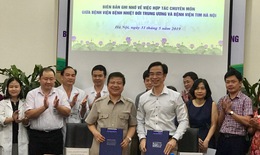 Bệnh viện Tim Hà Nội và Bệnh viện Bệnh Nhiệt đới Trung ương "bắt tay" hợp tác chuyên môn