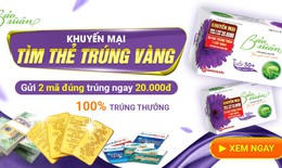 Tìm thẻ trúng cả cây vàng với Bảo Xuân 50+
