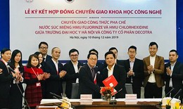 Trường Đại học Y Hà Nội lần đầu ký kết chuyển giao nghiên cứu khoa học vào ứng dụng thực tiễn