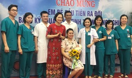 Hưng Yên đón em bé đầu tiên chào đời bằng kỹ thuật thụ tinh trong ống nghiệm