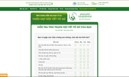 Lần đầu tiên ra mắt ứng dụng kiểm tra nội tiết tố nữ tại Việt Nam