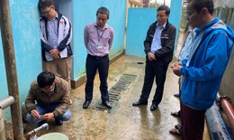 Tổ công tác số 2 của Bộ Y tế đến hỗ trợ Quảng Bình khắc phục hậu quả mưa lũ