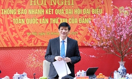 Bộ Y tế tổ chức Hội nghị thông báo nhanh kết quả Đại hội đại biểu toàn quốc lần thứ XIII của Đảng