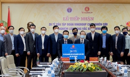 Tiếp nhận 20 tỷ đồng tài trợ nghiên cứu thử nghiệm lâm sàng vắc xin COVID-19  "Made in" Việt Nam