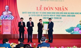BV Hữu nghị đa khoa Nghệ An là tuyến cuối khám chữa bệnh khu vực Bắc Trung Bộ