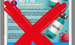 Cảnh báo: Trang web giả mạo cổng thông tin điện tử của Bộ Y tế