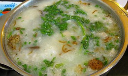 Cháo cải cúc giải cảm cúm
