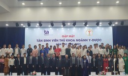 Tổng Hội Y học Việt Nam gặp mặt 35 tân sinh viên thủ khoa ngành Y - Dược năm học 2020-2021