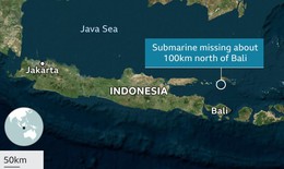 Cuộc đua với thời gian cứu t&#224;u ngầm Indonesia mất t&#237;ch