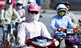 Tiếp tục nắng nóng, Tây Bắc Bộ, Trung Bộ nắng nóng gay gắt trên 40 độ C