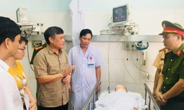 Vụ chạy xe tốc độ cao đâm thẳng vào cảnh sát giao thông: Chiến sĩ công an đã qua cơn nguy kịch