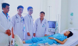Cấp cứu thành công phụ nữ bị vỡ tim do tai nạn giao thông