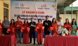 Nghệ An, Hà Tĩnh: Khánh thành bàn giao công trình trường học được sửa chữa sau mưa lũ