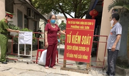 Hải Phòng: Lấy mẫu xét nghiệm 8 trường hợp liên quan ca mắc COVID-19