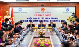 Phát động cuộc thi báo chí về công tác giảm nghèo
