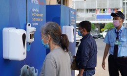 Phòng COVID-19: Siết chặt từ cổng, nghiêm ngặt trong khuôn viên bệnh viện