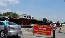Từ trưa 14/5, Đà Nẵng tạm dừng hoạt động chợ tạm Trần Đình Tri