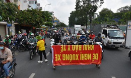 Lập chốt chặn từ xa, kiểm tra xác suất để giảm ùn ứ tại các chốt ra vào quận Gò Vấp