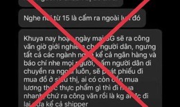 Bác bỏ th&#244;ng tin TP.HCM giới nghi&#234;m, ngừng t&#226;́t cả các ngành ngh&#234;̀