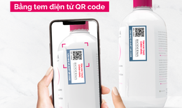 Xác thực sản phẩm Bioderma chính hãng với tem xác thực điện tử QR Code