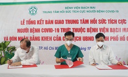 BV Nh&#226;n d&#226;n Gia Định tiếp nhận TT Hồi sức t&#237;ch cực người bệnh COVID-19 BV Bạch Mai