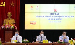 Thể lệ Giải b&#225;o ch&#237; to&#224;n quốc &quot;V&#236; sự nghiệp Gi&#225;o dục Việt Nam&quot; năm 2021   