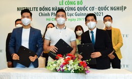 Nutrilite đồng h&#224;nh c&#249;ng Quốc Cơ – Quốc Nghiệp chinh phục kỷ lục thế giới 2021