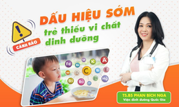 Trẻ thiếu vi chất: Đừng thờ ơ với dấu hiệu cảnh b&#225;o sớm v&#224; giải ph&#225;p hiệu quả từ chuy&#234;n gia