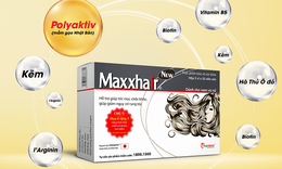 Maxxhair phi&#234;n bản mới: Bổ sung Polyaktiv hỗ trợ t&#243;c mọc nhanh hơn