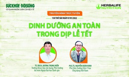 Truyền h&#236;nh trực tuyến: Dinh dưỡng an to&#224;n trong dịp lễ Tết 