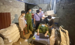 Bắt nữ đối tượng tàng trữ kho thuốc nổ “khủng” ở Lào Cai