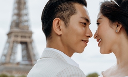 Ảnh cưới ở Paris tuyệt đẹp của Kh&#225;nh Thi - Phan Hiển: C&#244; d&#226;u trẻ trung xứng đ&#244;i ch&#250; rể k&#233;m tuổi