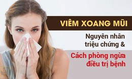 Bệnh vi&#234;m xoang mũi l&#224; g&#236;? Dấu hiệu, c&#225;ch ph&#242;ng ngừa v&#224; điều trị