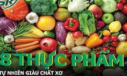 8 thực phẩm gi&#224;u chất xơ h&#224;ng đầu
