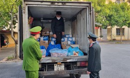 Phát hiện hơn 1 tấn sản phẩm động vật không rõ nguồn gốc, xuất xứ