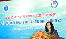 Bộ trưởng Đ&#224;o Hồng Lan: B&#225;o ch&#237; đ&#227; đồng h&#224;nh, quảng b&#225; đến người d&#226;n về những th&#224;nh tựu của ng&#224;nh y tế