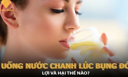 Uống nước chanh v&#224;o buổi s&#225;ng l&#250;c bụng đ&#243;i: Lợi v&#224; hại thế n&#224;o?