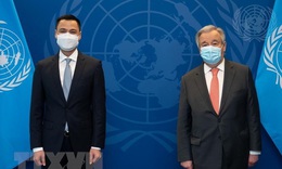 Tổng Thư k&#253; Guterres: Việt Nam l&#224; đối t&#225;c tin cậy vững chắc của LHQ