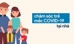 Hướng dẫn theo d&#245;i v&#224; chăm s&#243;c trẻ em mắc COVID-19 tại nh&#224;